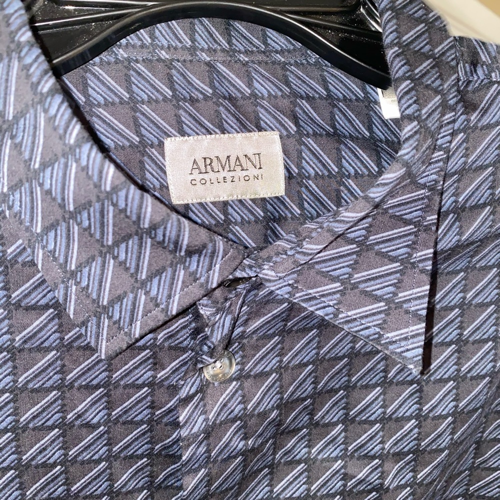 Men’s Armani Collezioni Dress Shirt XL